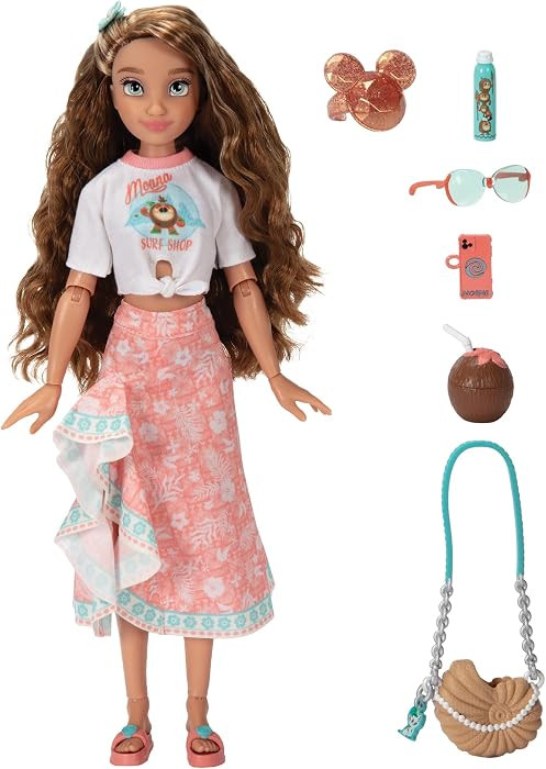 Disney ILY 4ever Fashion Dolls Moana Inspired 11.5" Tall with 13 Points of Articulation, Comes wi... | Amazon (US)