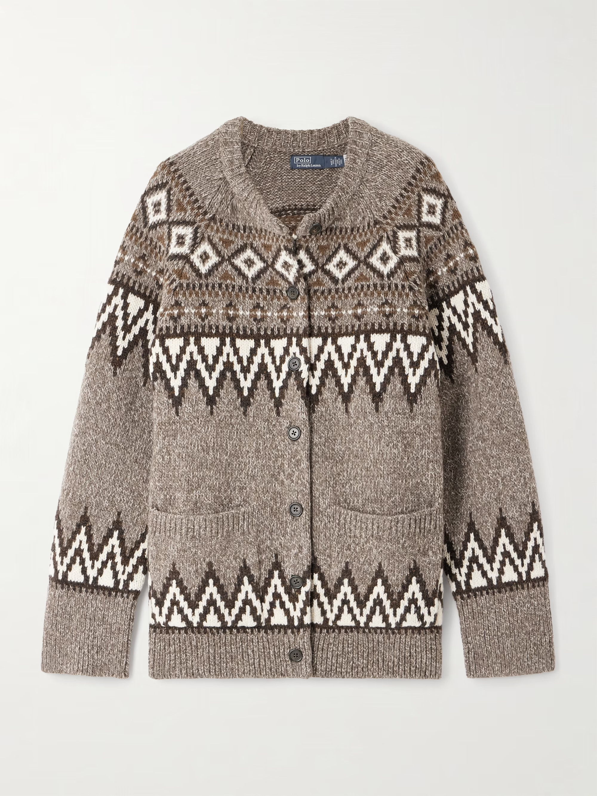 Fair Isle wool-blend cardigan | NET-A-PORTER (UK & EU)