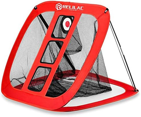 RELILAC Pop Up Golf Chipping Net - Indoor/Outdoor Golfing Target Accessories for Backyard Accurac... | Amazon (US)