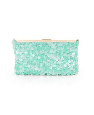 Women's Briar Mixed Sequin Hinged Frame Clutch | Macy's
