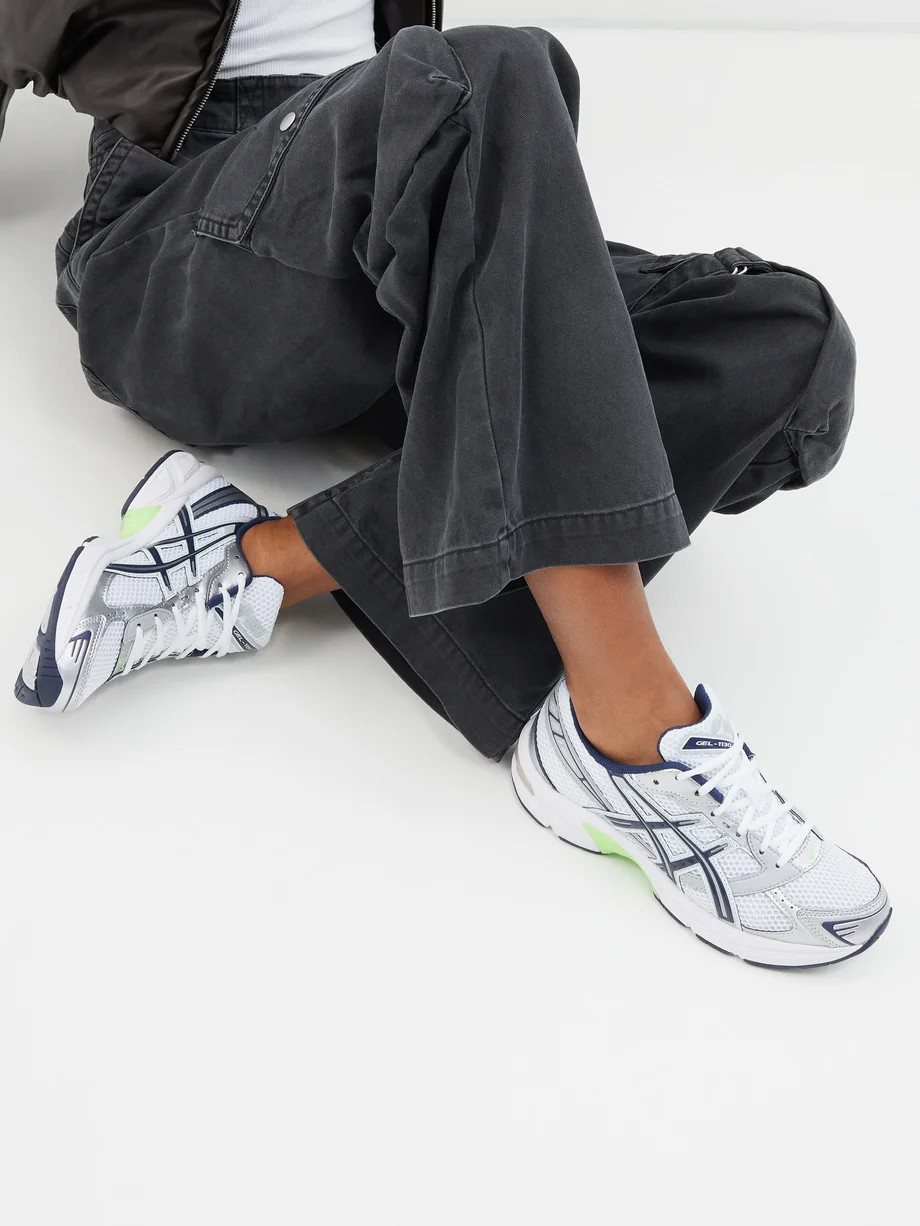 GEL-1130 faux-leather and mesh trainers | Asics | Matches (US)