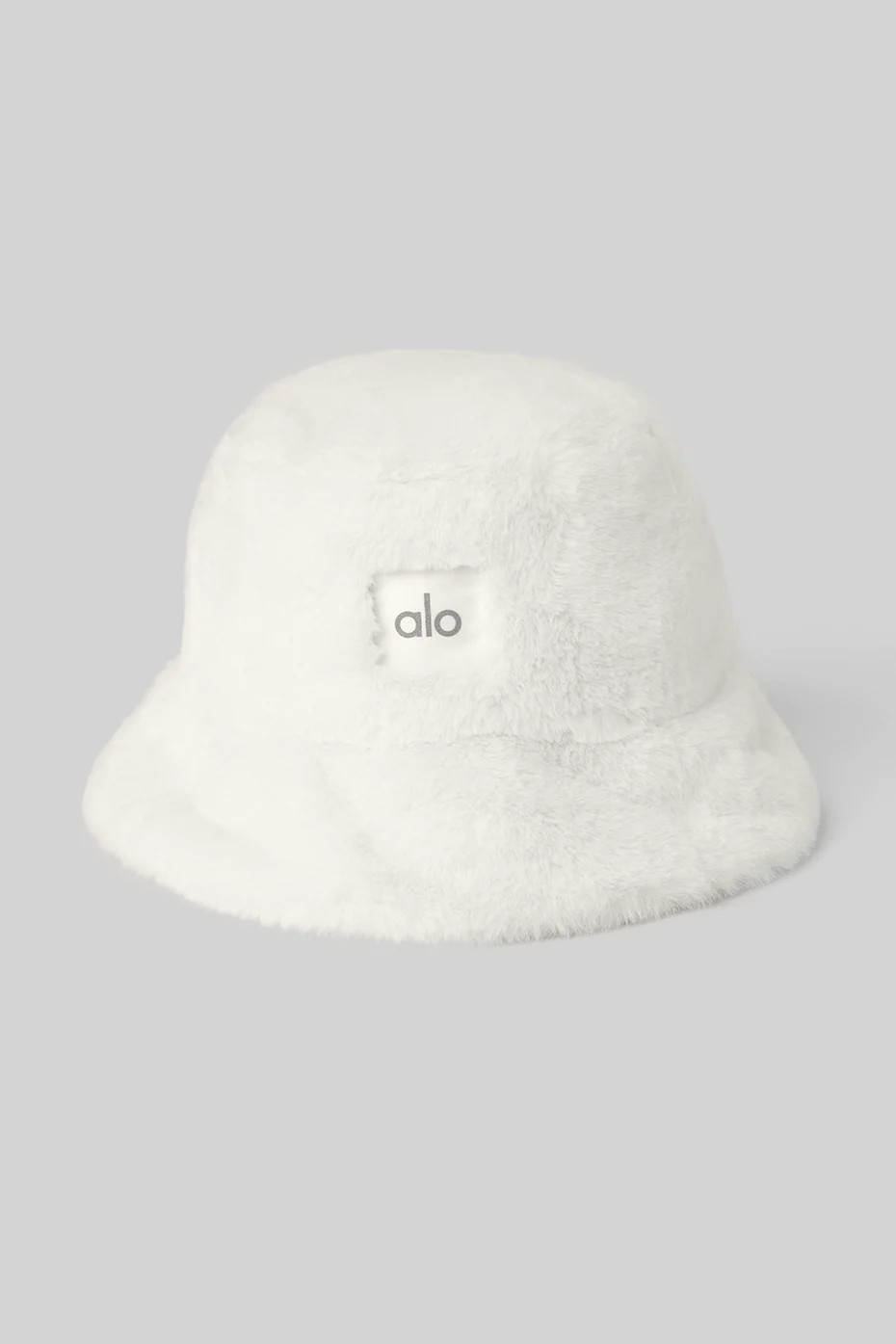 ALO | Faux Fur Bucket Hat in Ivory White, Size: Medium/Large | Alo Yoga (US)