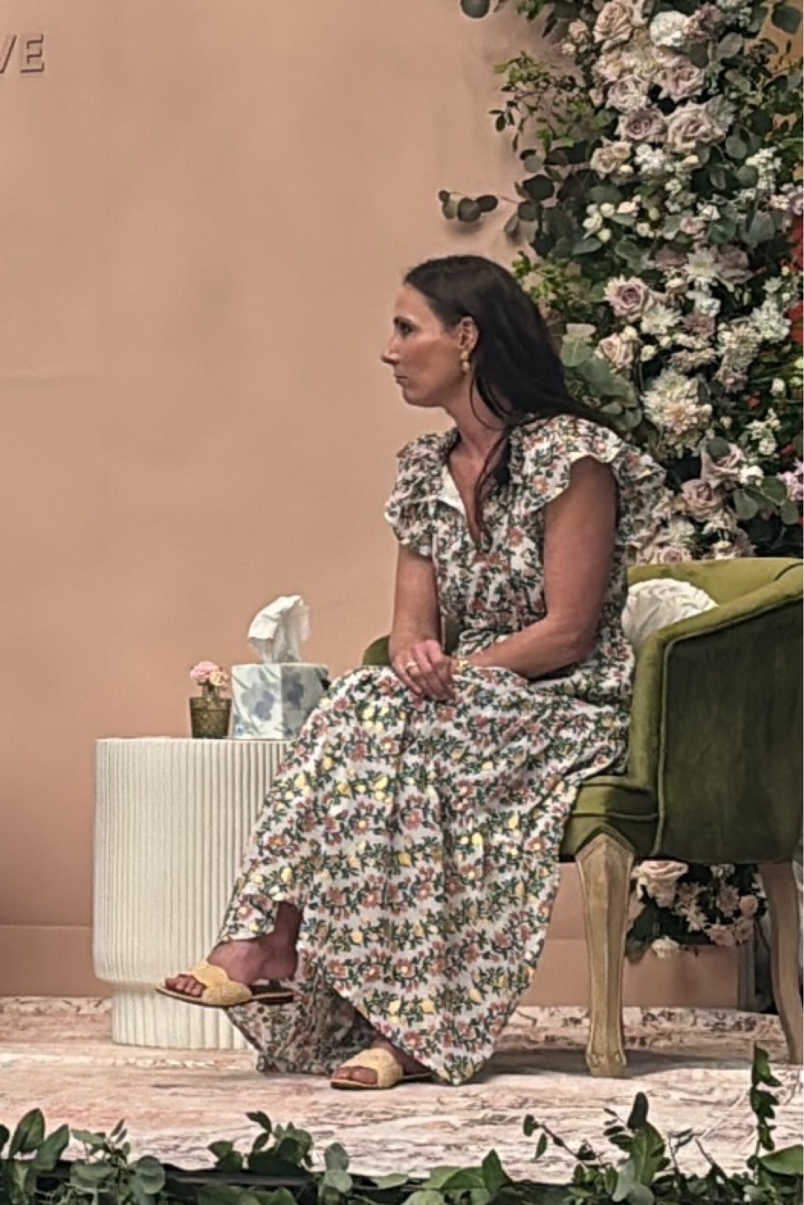 Our CEO Christina at this week’s event in a stunning spring dress from @oliphantdesign! 
#springdress #weddingguestdress #graduationdress #sandals

#LTKwedding #LTKstyletip #LTKtravel