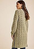 Pointelle Open Stitch Duster Cardigan | Maurices