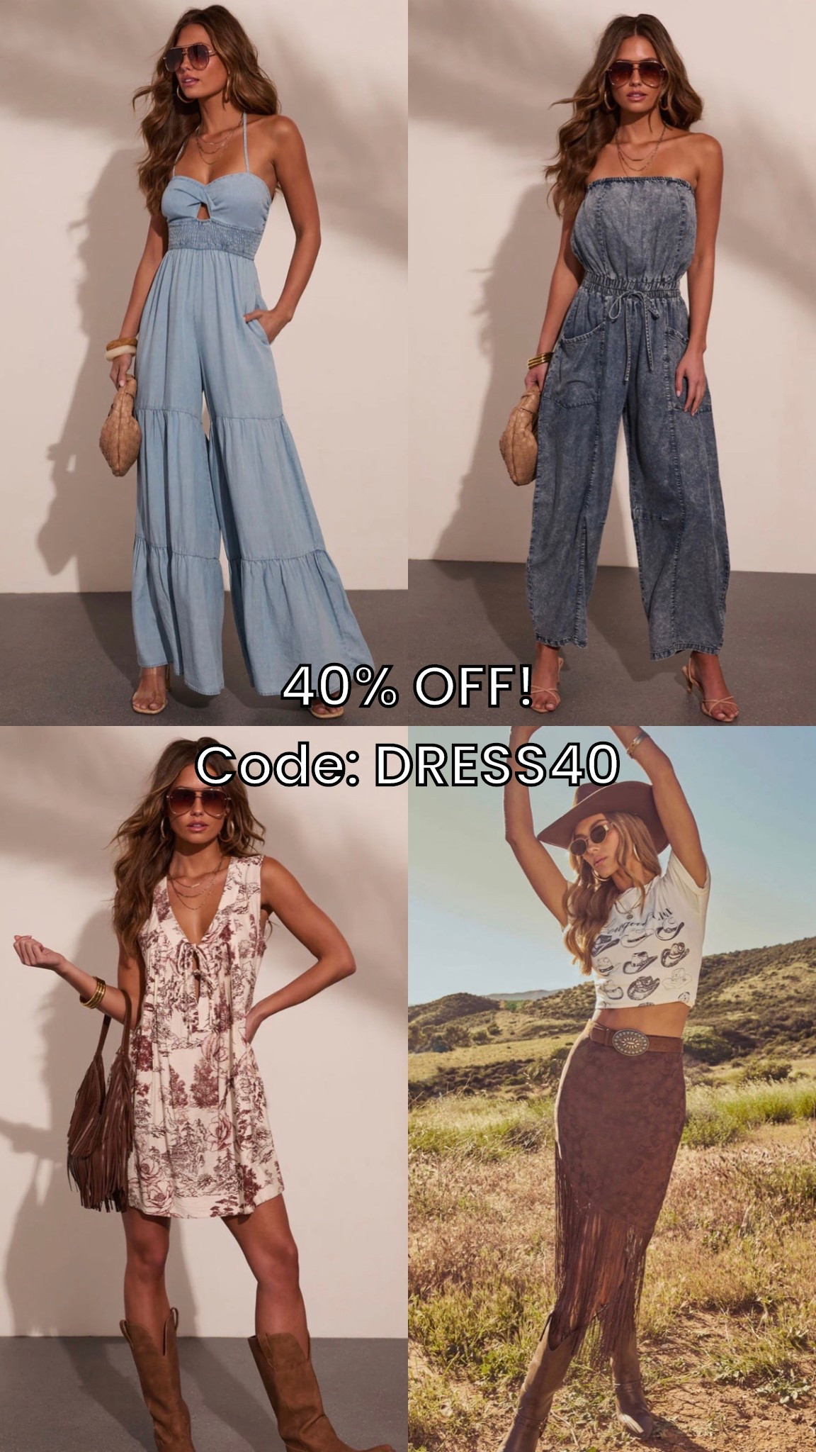Loving this @VICI Drop! 
40% OFF Dresses and Jumpsuits 
Code: DRESS40

#LTKootd #LTKSaleAlert #LTKFestival