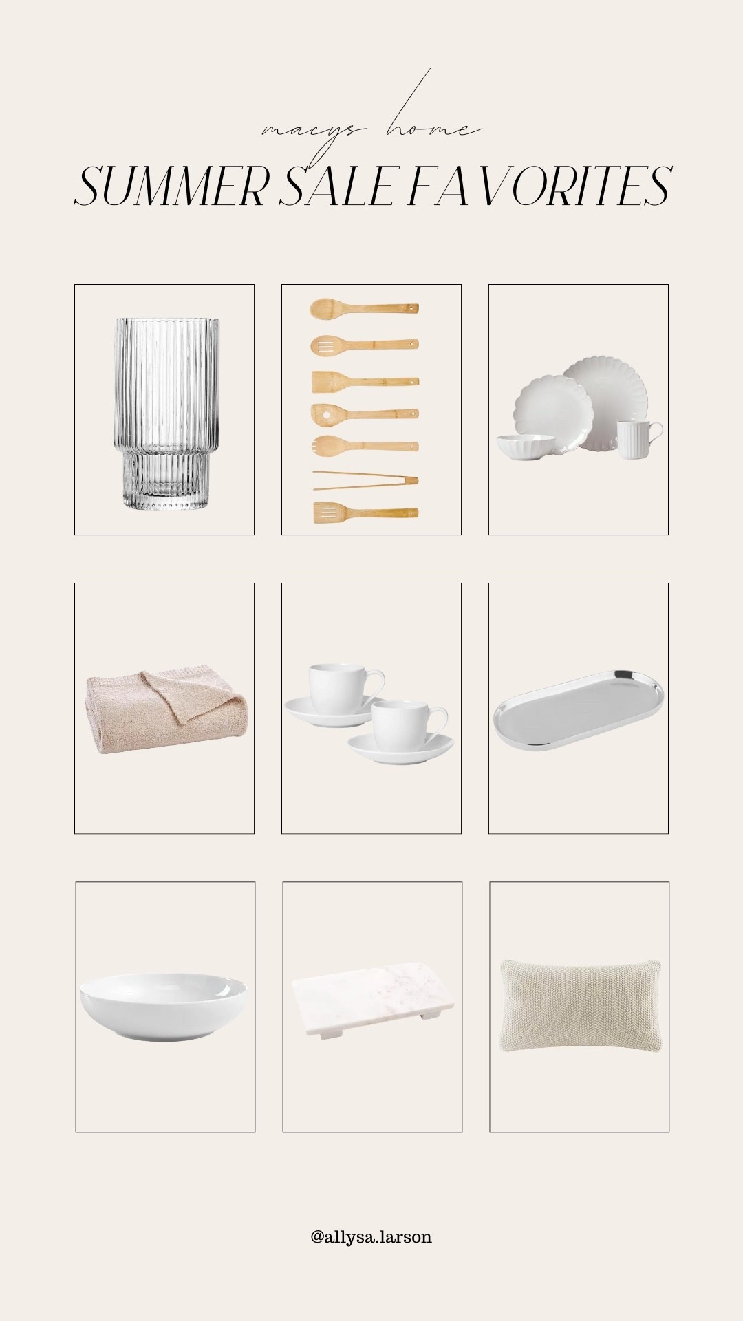 Sharing some of my favorite neutral home finds from Macy’s summer sale - currently 40-60% off!

#LTKSeasonal #LTKSaleAlert #LTKHome