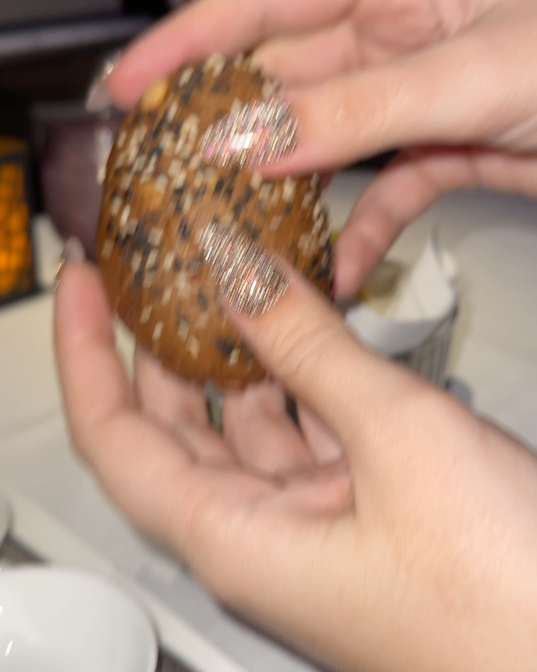 Here are the glittery press on nails from my last video! I also posted a vid on my socials detailing my press-on routine so they can last 2-3 weeks! These ones lasted 3!!

#LTKBeauty #LTKFindsUnder50 #LTKStyleTip