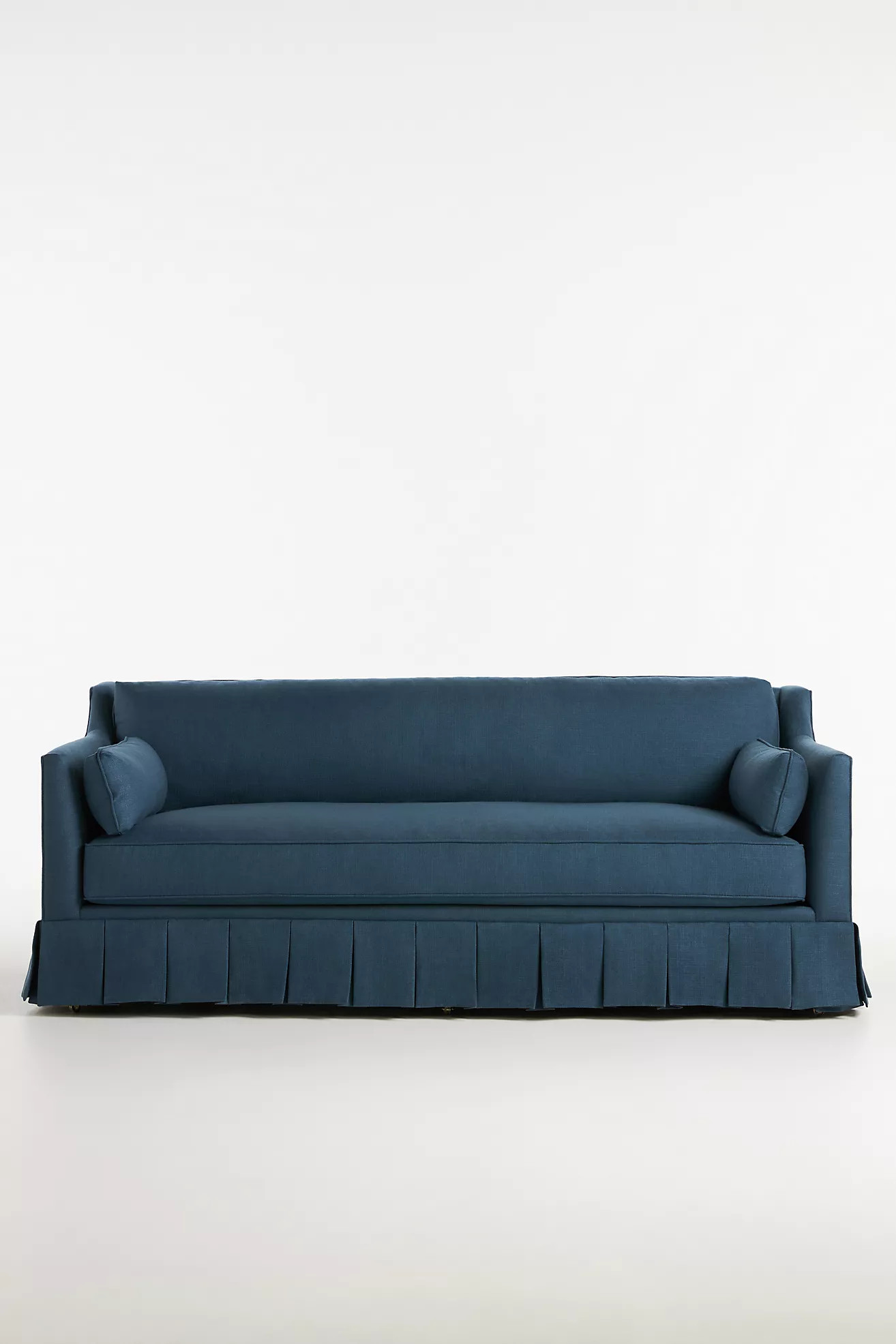 Leonelle Box-Pleated Sofa | Anthropologie (US)