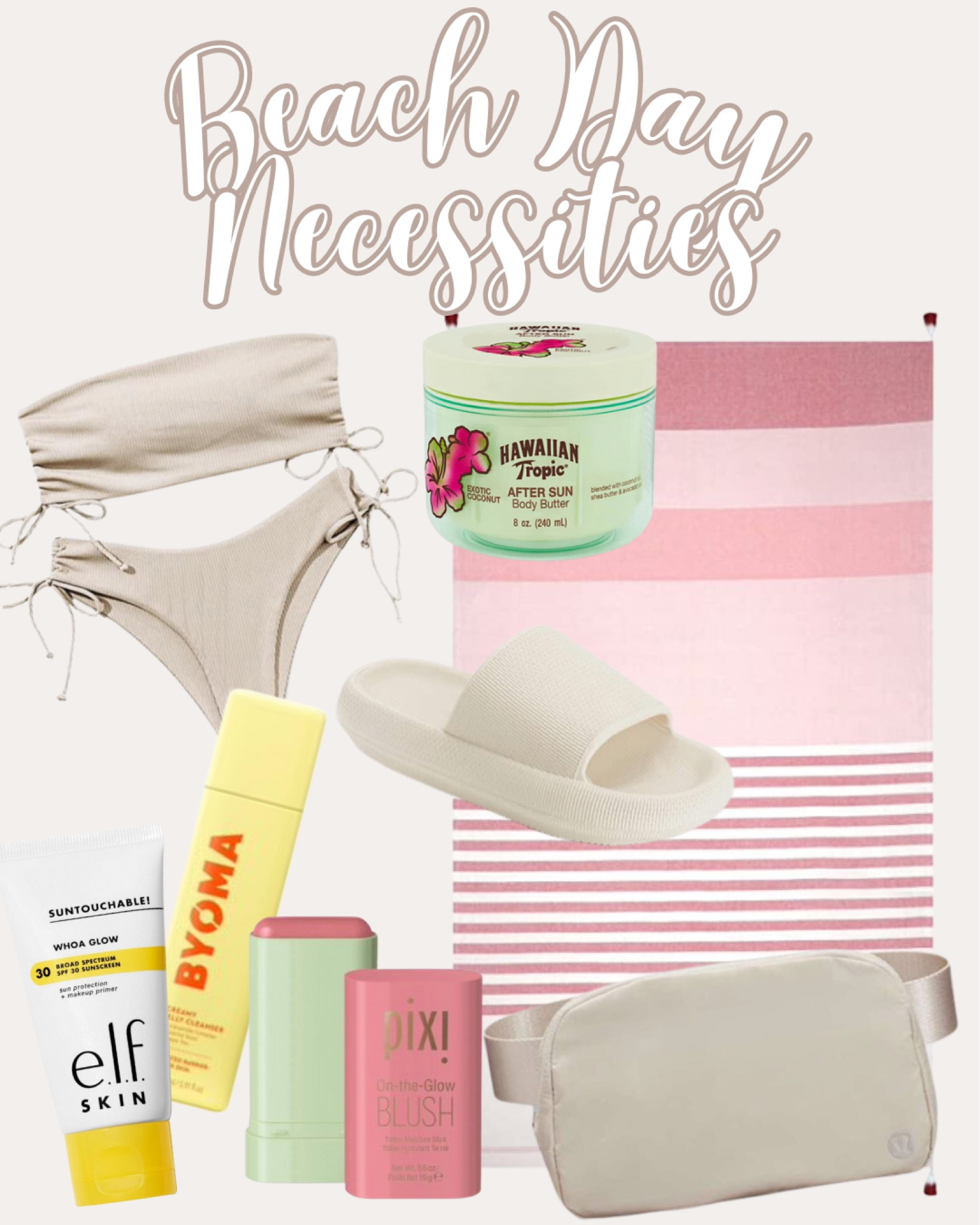 wish I was packing my beach day bag with all this rainy weather we’re having! 

#LTKstyletip #LTKSeasonal #LTKbeauty