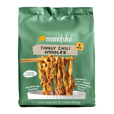 MOMOFUKU Tingly Chili Noodles - 14.12oz/4ct | Target