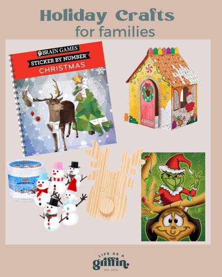 Fun holiday Christmas crafts for kids and families this holiday season. 

#LTKHoliday #LTKSeasonal #LTKfamily