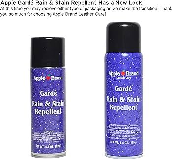 Apple Brand Garde Rain & Stain Water Repellent - Protector Spray For Handbags, Purses, Shoes, Boo... | Amazon (US)