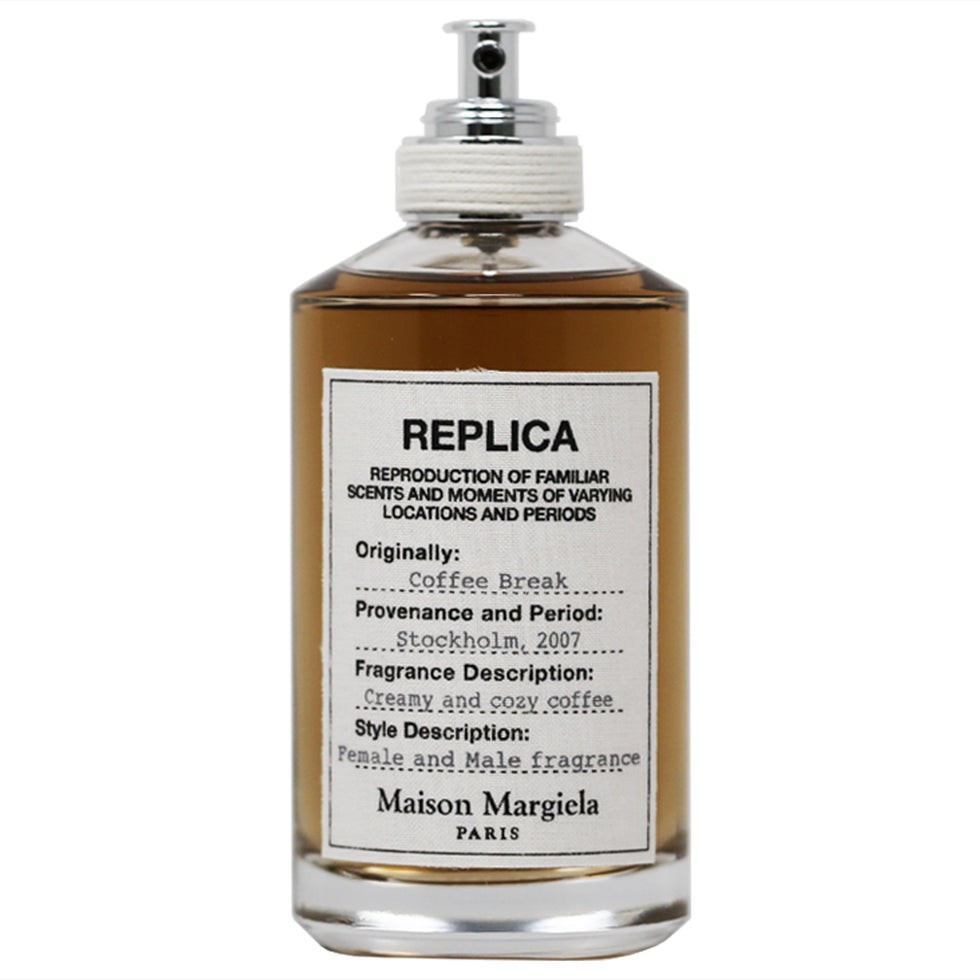 Maison Margiela REPLICA Coffee Break ☕ — the scent of a cozy Stockholm café morning. Warm milk, coffee, and cedar — it’s a whole vibe in a bottle. One of my all-time favorites from my Microperfumes haul! Shop the link below 🛍️ 

 #fragrance #perfume #scentoday #replicaperfume #maisonmargiela #coffeebreak #fragrancecommunity #perfumelover #luxuryperfume #aleytravels