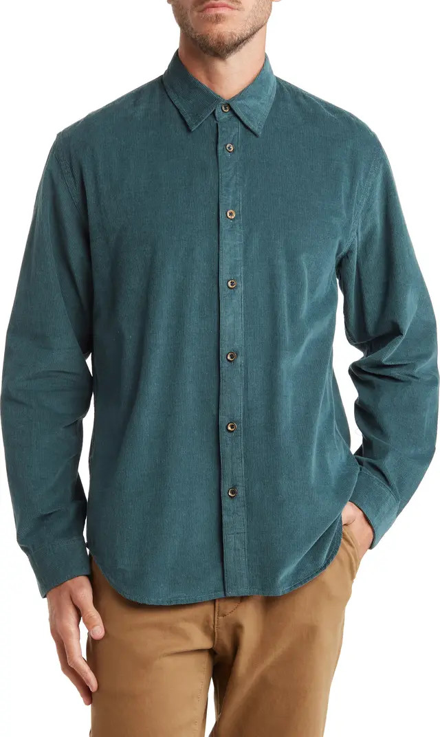 Coastaoro Long Sleve Corduroy Shirt | Nordstromrack | Nordstrom Rack