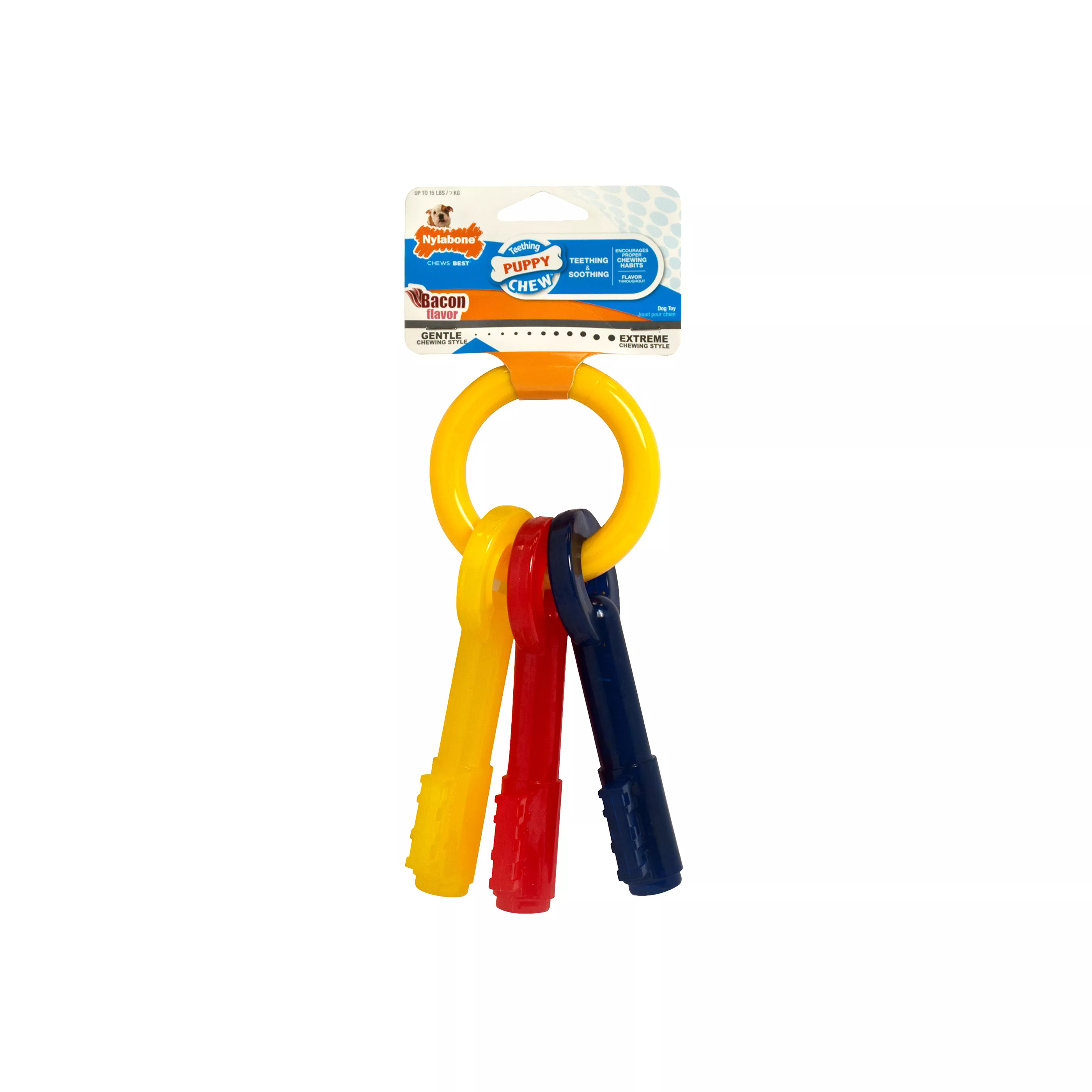 Nylabone® Puppy Teething Keys Chew Dog Toy | PetSmart