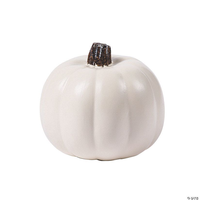 White Craft Pumpkin | Oriental Trading Company