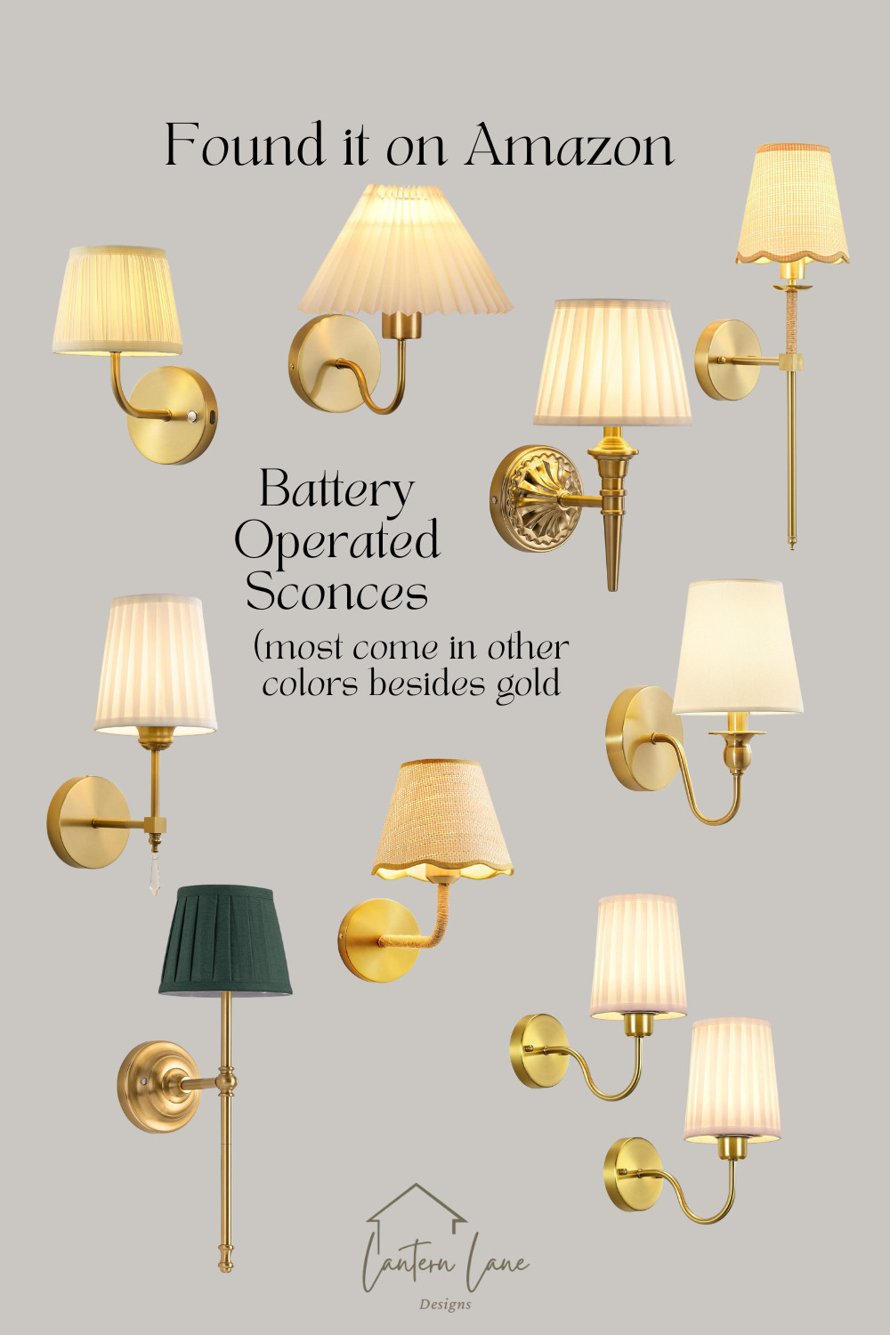 Wireless sconces on Amazon. Love how easy it is to add sconces to your home now. No hardwiring needed.

rechargeable lights, rechargeable wall sconce, amazon lighting 

 #LTKHome #LTKSaleAlert