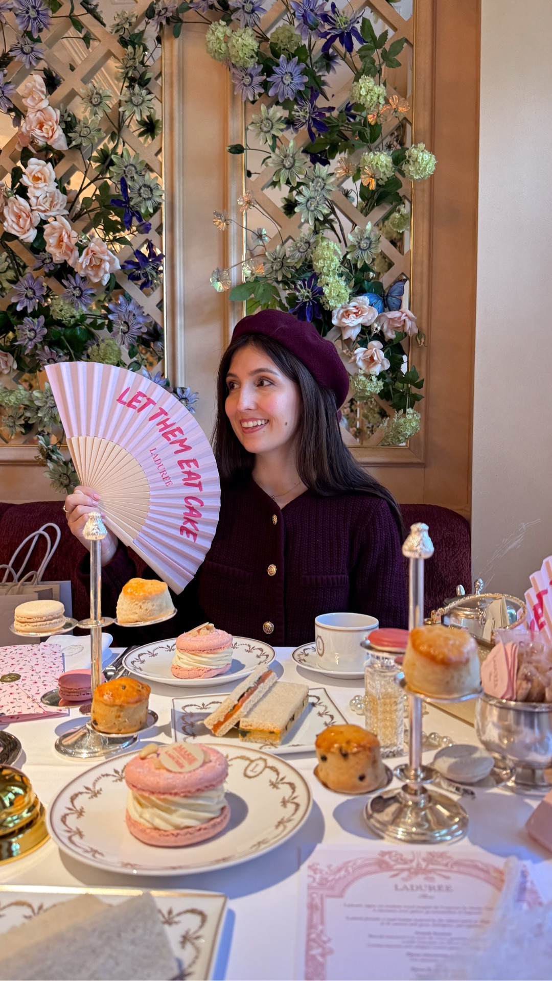 Let them eat cake!

An afternoon tea fitting for a queen in the heart of Paris at Laduree Champs-Élysées! Marie Antoinette would definitely approve of her namesake afternoon tea experience. Fresh macarons (or Eugenie), scones and sandwiches served in the cutest setting!

*pr invite

#marieantoinetteexhibition #ladureeafternoontea #ladureeparis #marieantoinette #afternoontea

#LTKeurope #LTKtravel