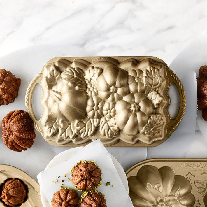 Nordic Ware Fall Loaf Pan | Williams-Sonoma