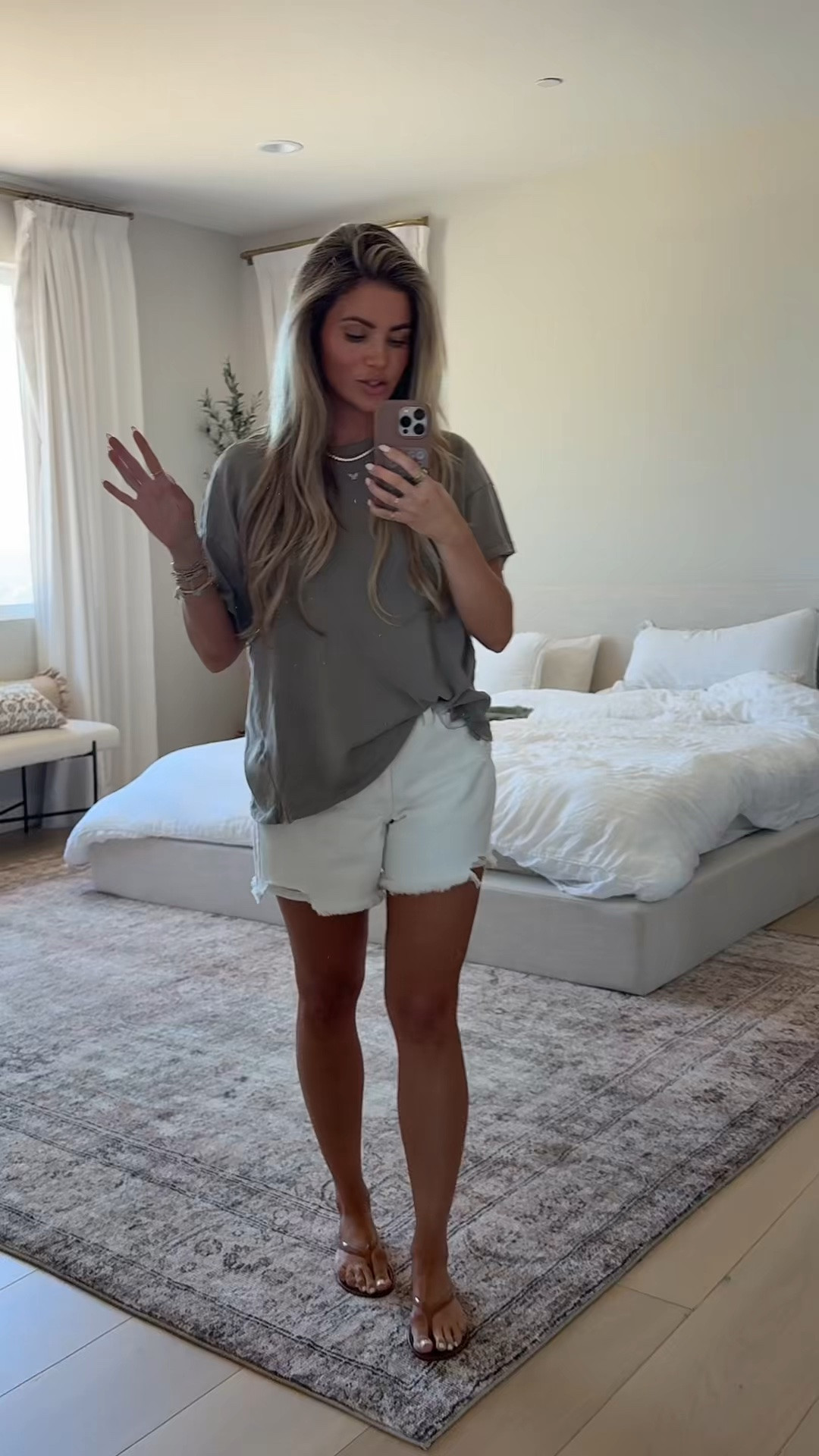 Size 6 shorts 
Size small top 
Codes:
@Electric Picks Jewelry AMBER20
Set & Stones: AMBER20