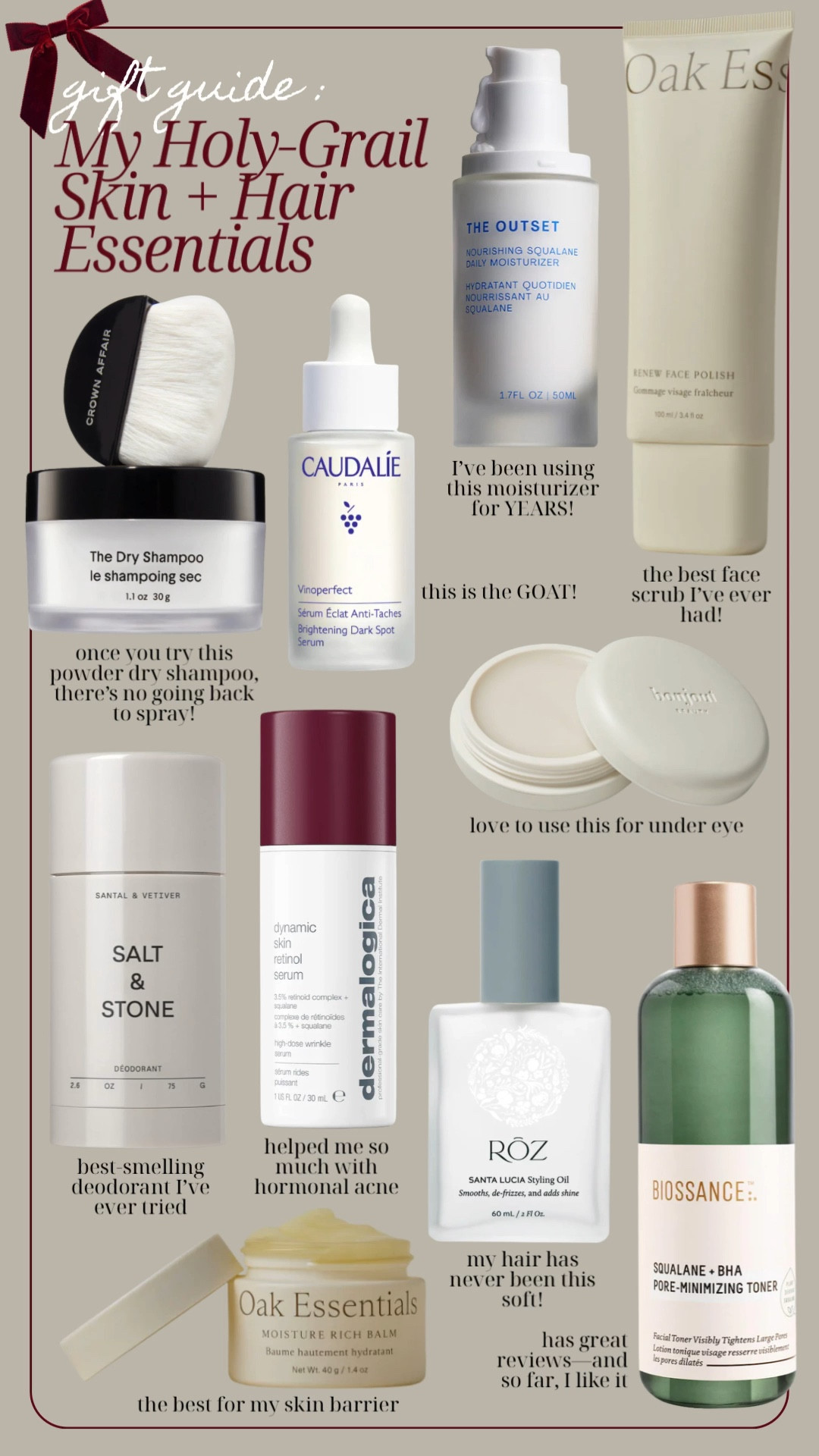 My go-to skin & hair essentials — and the perfect Christmas gift idea! 😉

#LTKFindsUnder100 #LTKselfcare #LTKGiftGuide