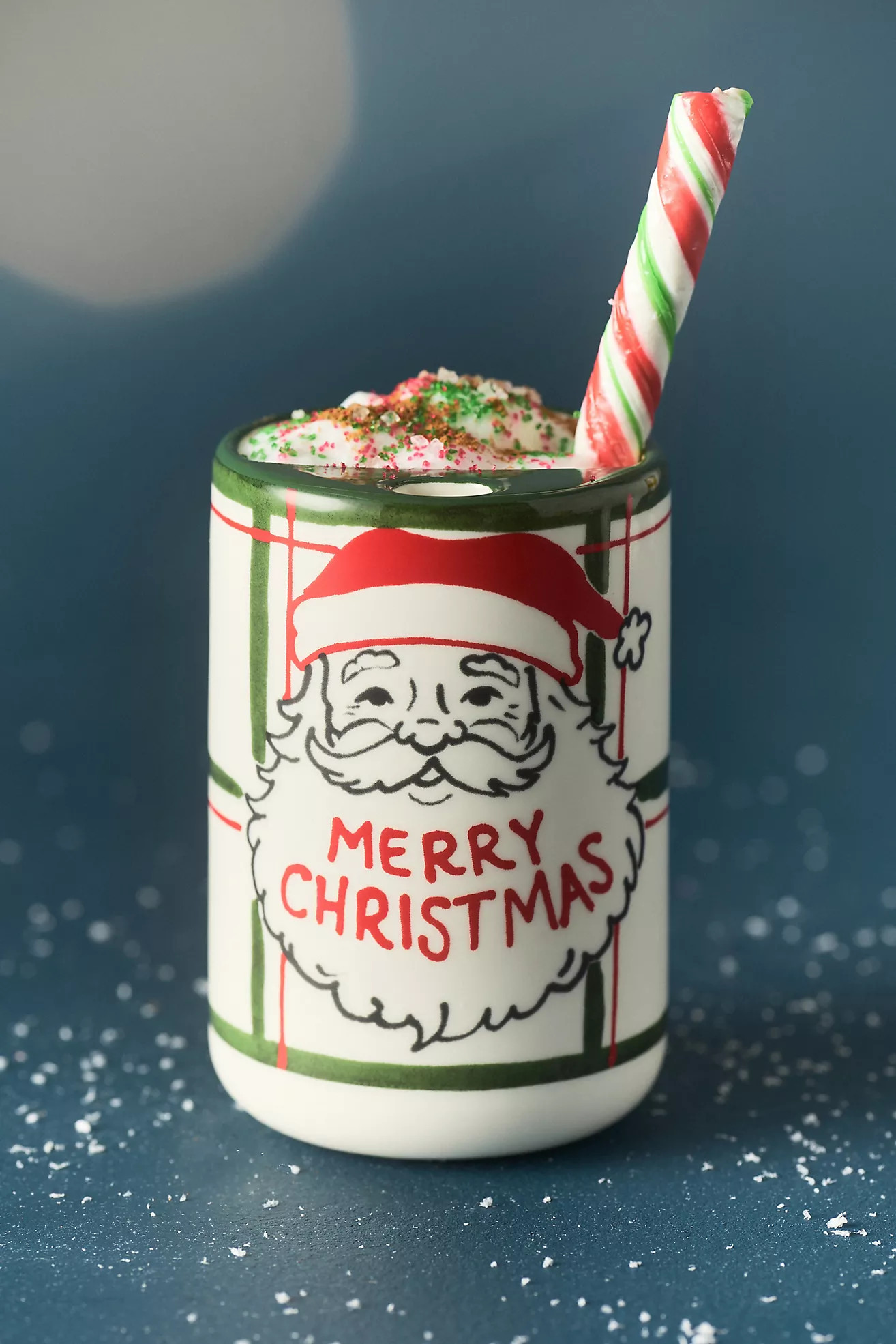 Pipe Dream Pottery Stoneware Holiday Demi Sipper | Anthropologie (US)