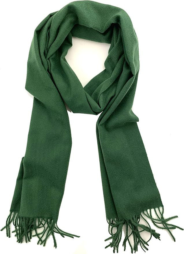 Plum Feathers Winter Scarf Shawl with Cashmere Feel - Rich Solid Colors Winter Scarves and Wraps ... | Amazon (US)