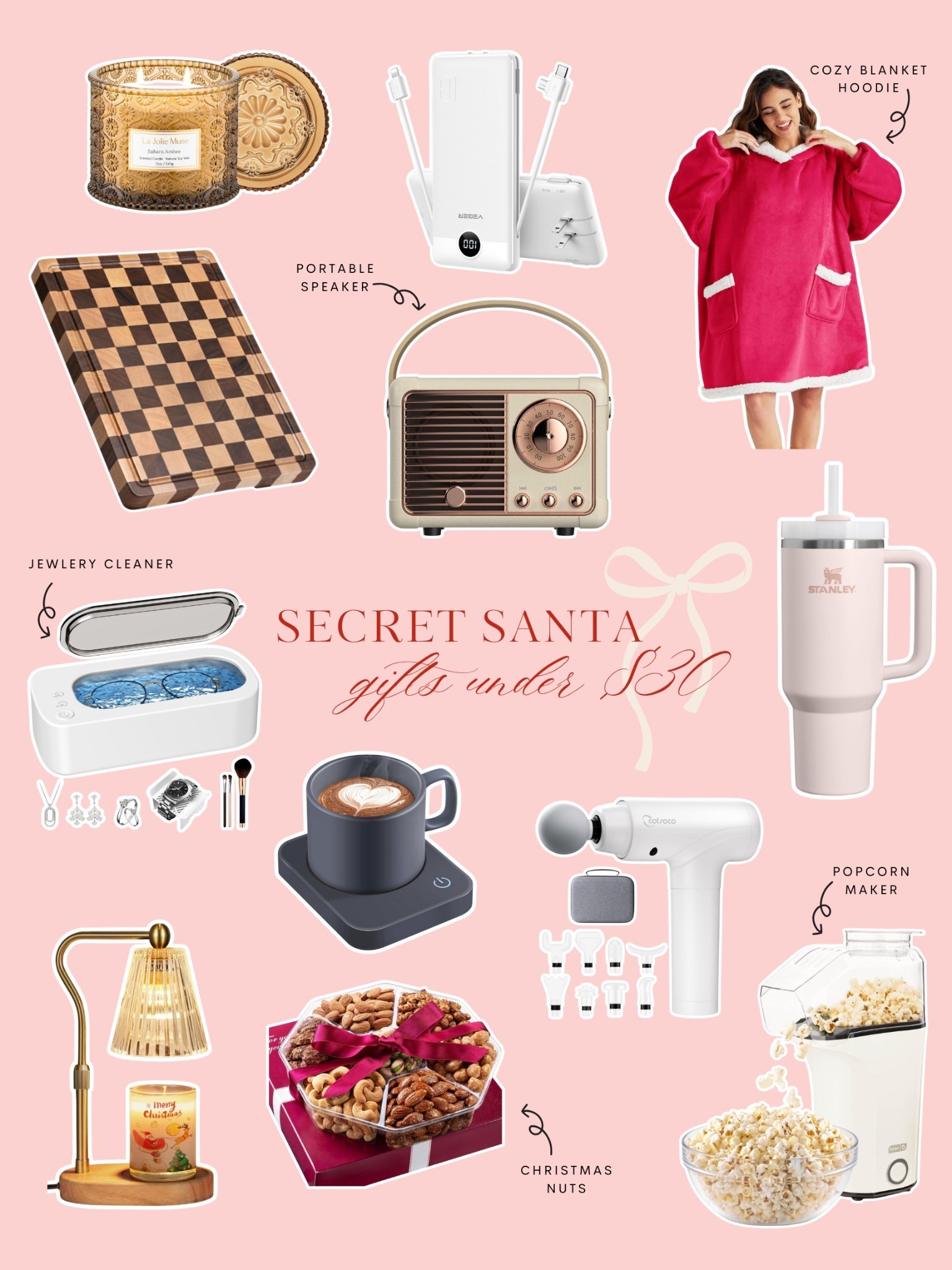 Secret Santa Gifts Under $30

#LTKGiftGuide #LTKHoliday #LTKmomlife