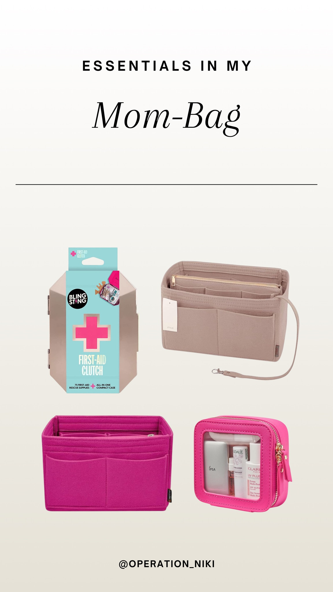 Never know when you’ll need that first aid kit! That’s why I always keep it in my purse and use these other little bags for extra storage.👜

Follow for more @OPERATION_NIKI on IG, TikTok, & Facebook

sahm, purse essentials, mom bag, what’s in my bag, organized home, mom purse, mom must haves, cleaning tips, organization, fall outfit, fall trends, what’s in my purse, first aid kit, mom advice, travel essentials

#LTKFindsUnder50 #LTKTravel #LTKBacktoSchool