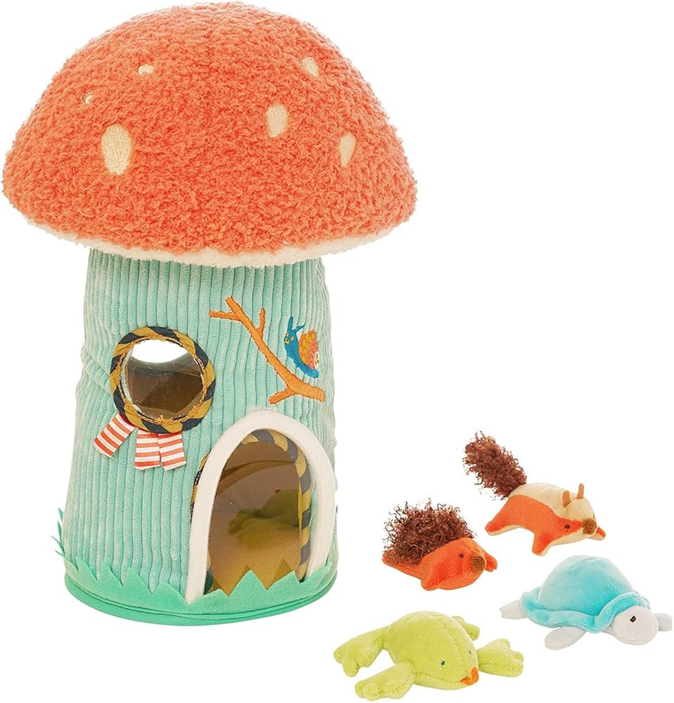 Manhattan Toy Toadstool Cottage Plush Fill & Spill Baby and Toddler Activity Toy | Amazon (US)