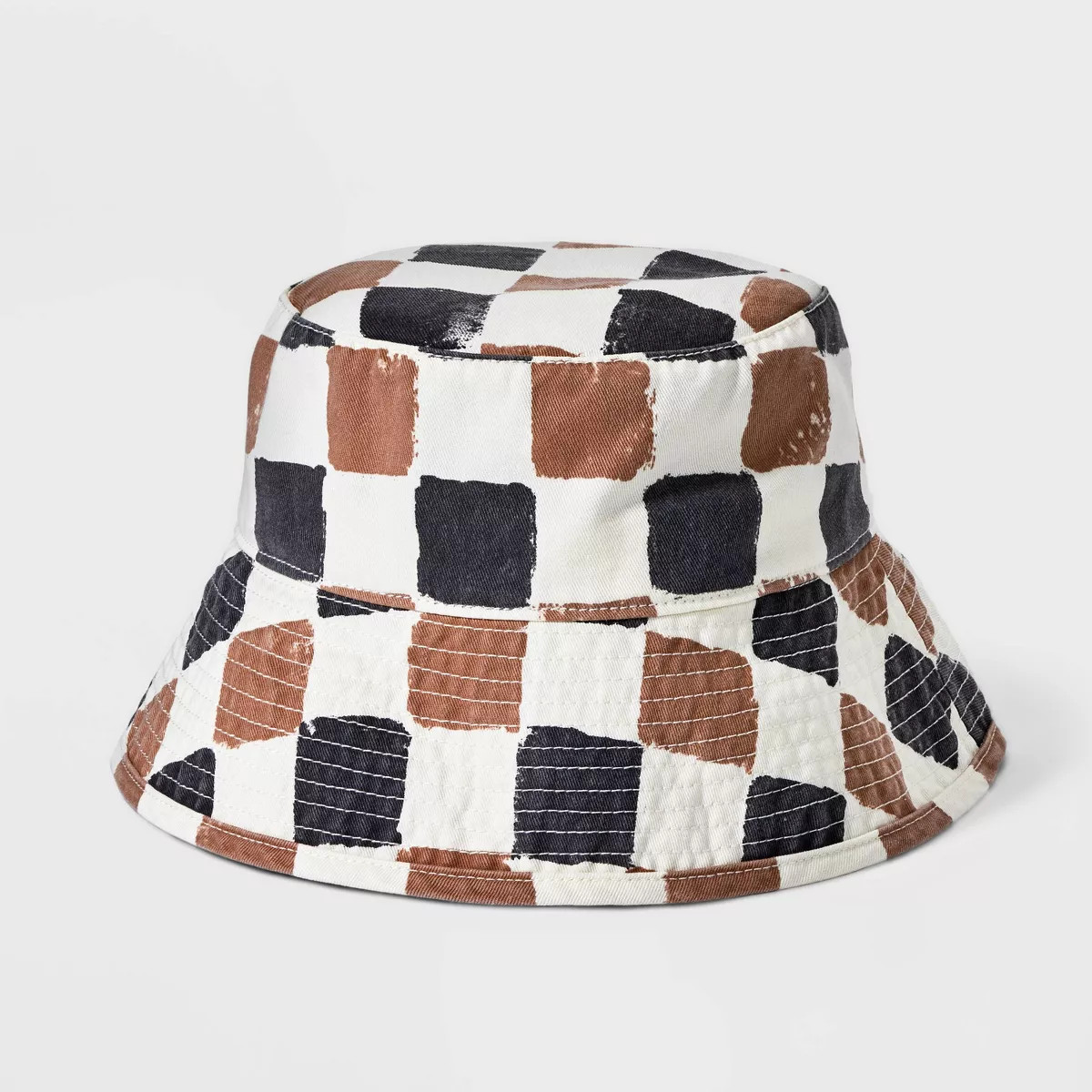 Women's Ascot + Hart Graphic Checkered Hat | Target