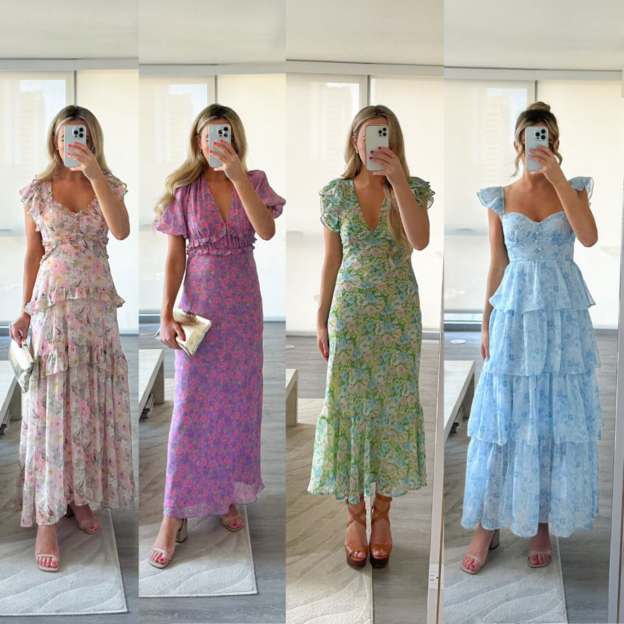 green emerald velvet dress Ethelind Floral Pleated Maxi Dress