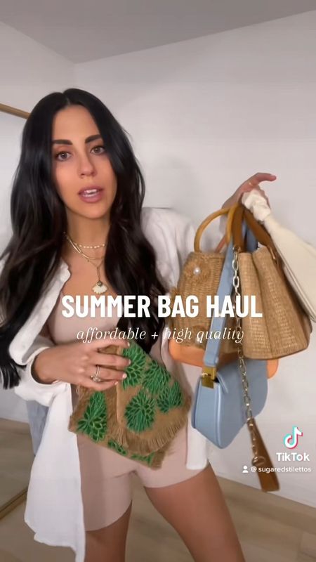 Summer vacation handbag haul — woven, straw, neutral, and colorful bags for the summer


#LTKFind #LTKitbag #LTKunder100