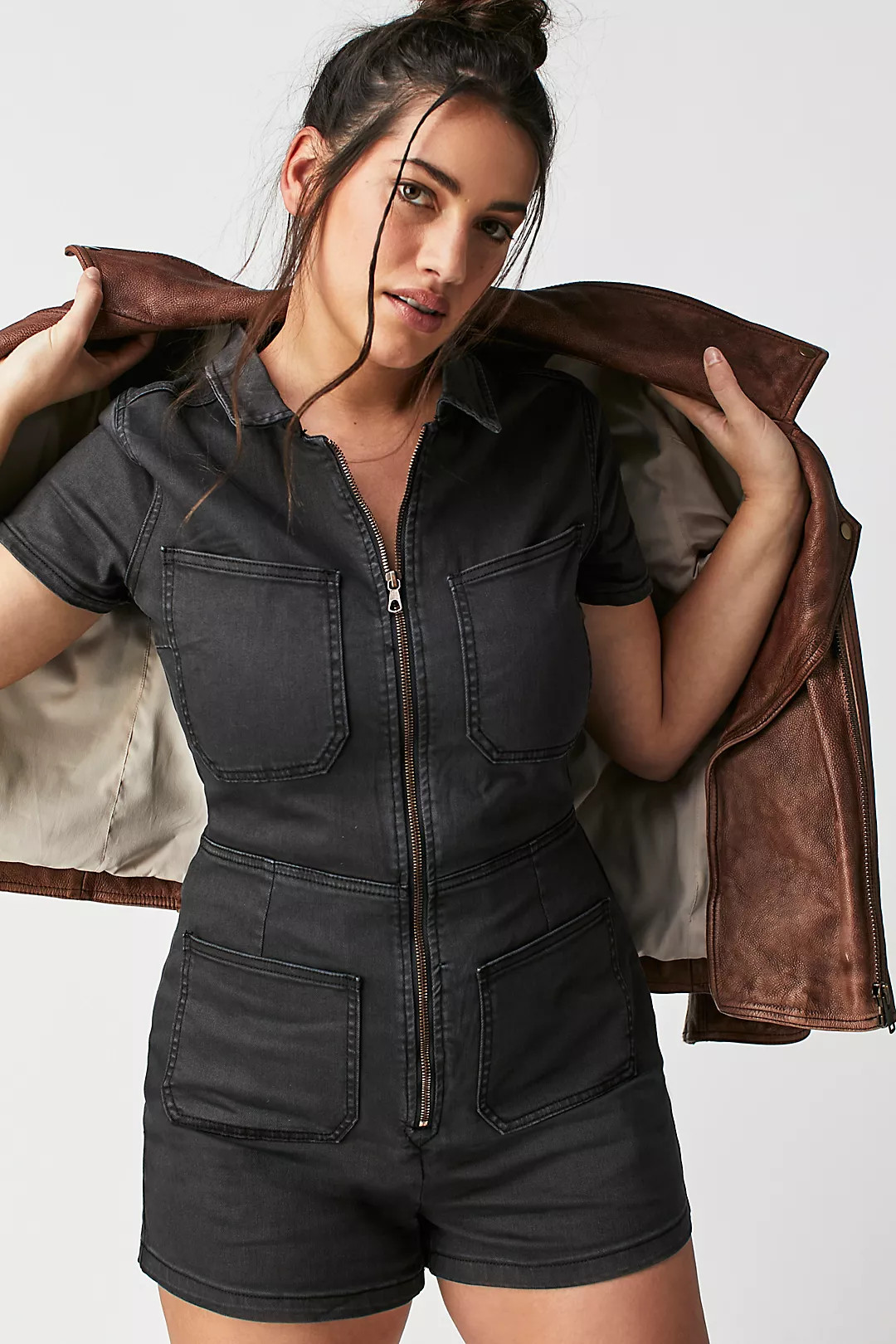 CRVY Lennox Shortsuit | Free People (Global - UK&FR Excluded)