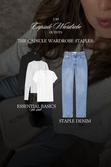 Capsule wardrobe essentials featured in day 2/10

#LTKfindsunder50 #LTKstyletip #LTKfindsunder100