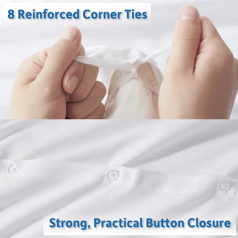 Soft Double Brushed Duvet Cover Set | Wayfair North America