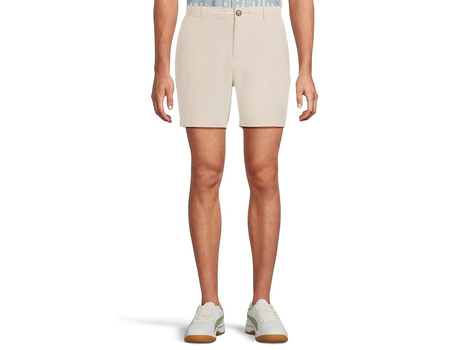 Chubbies The Khakinators 6 (Everywear Performance Shorts) Men's Shorts Light Khaki - Solid : XS 6, Polyester/Spandex | Zappos
