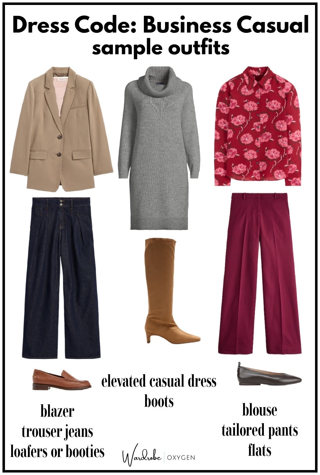 When the dress code is business casual, these curated outfits will keep you stylish and make you the envy of your peers  

#LTKOver40 #LTKMidsize #LTKSeasonal