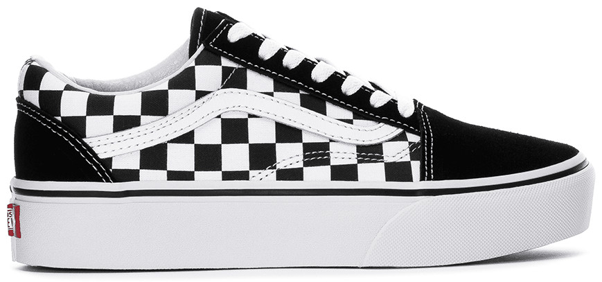 Old Skool Platform 'Black White Checkerboard' | GOAT