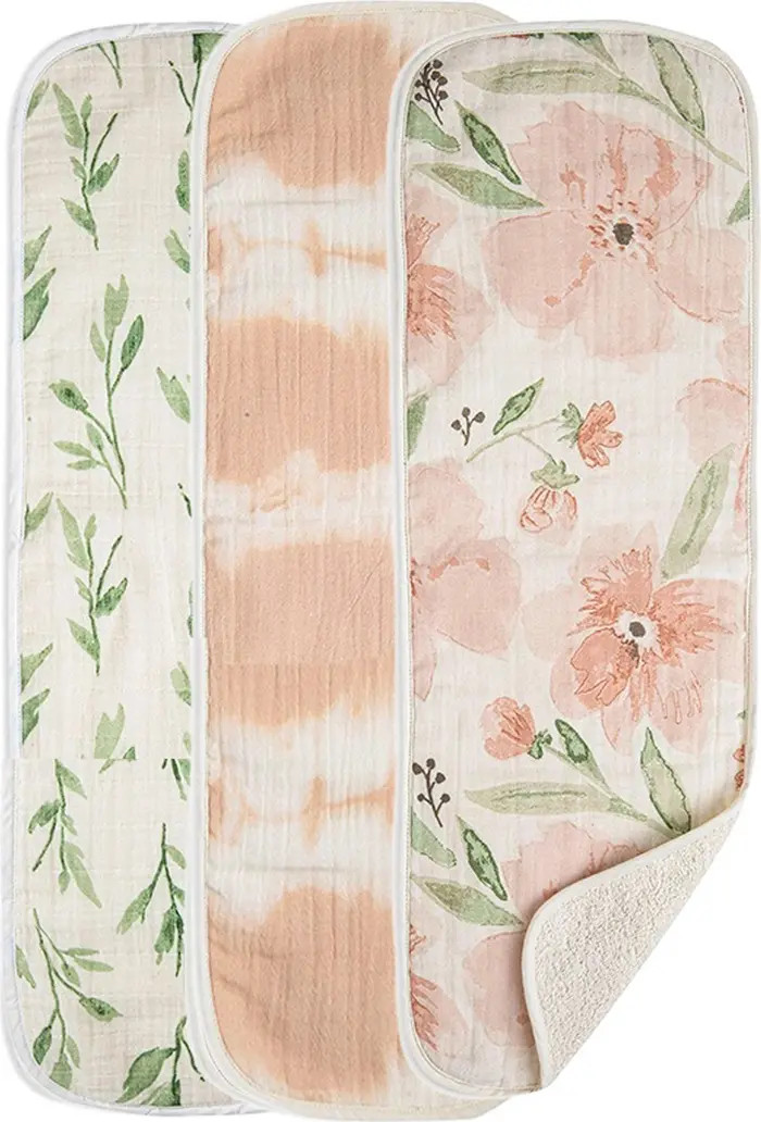 3-Pack Cotton Baby Burp Cloth Set | Nordstrom