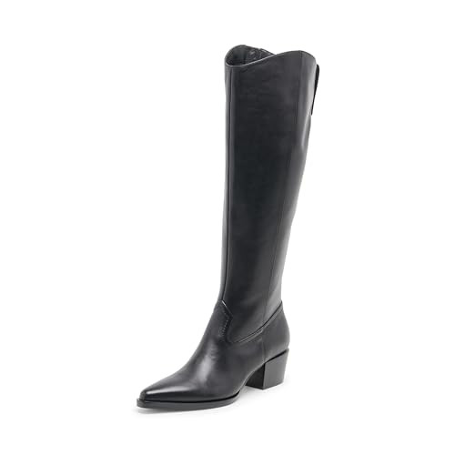 Dolce Vita Women's Virona H2O Wide Calf Fashion Boot, Black, 6.5 | Amazon (US)
