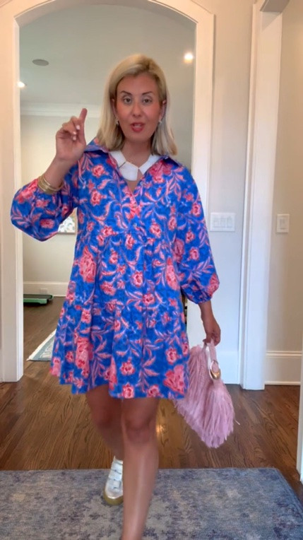 The Bettina dress that we all know and love! This print is fabulous! I’m in XS and 8 sneaker. ￼

@anthropologie
#anthropartner

*Use my code CATHERINE20 for 20% off Orders of $100+ at Anthropologie 
*Dates: Thursday 6/25 – Sunday 6/28

#LTKdayinmylife #LTKSeasonal #LTKOver40