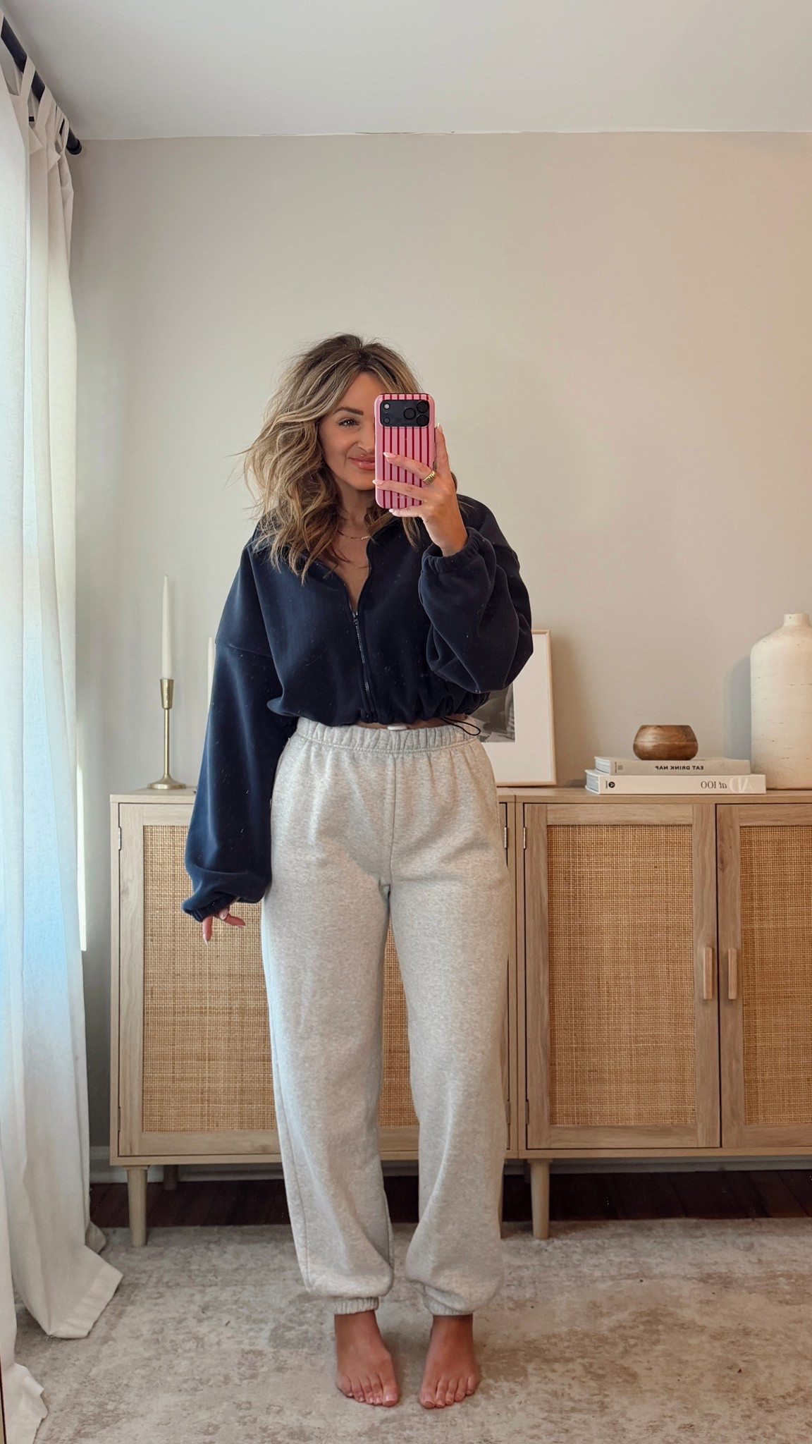 cozy ootd! found these sweatpants at dicks + love them!! they’re perfect tall girl friendly sweatpants!! i’m in a size S

#LTKootd