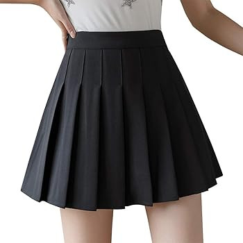 Women's High Waist A-Line Pleated Mini Skirt Short Tennis Skirt | Amazon (US)