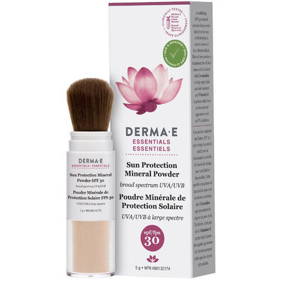 Derma E Sun Protection Mineral Powder SPF30 | Well.ca