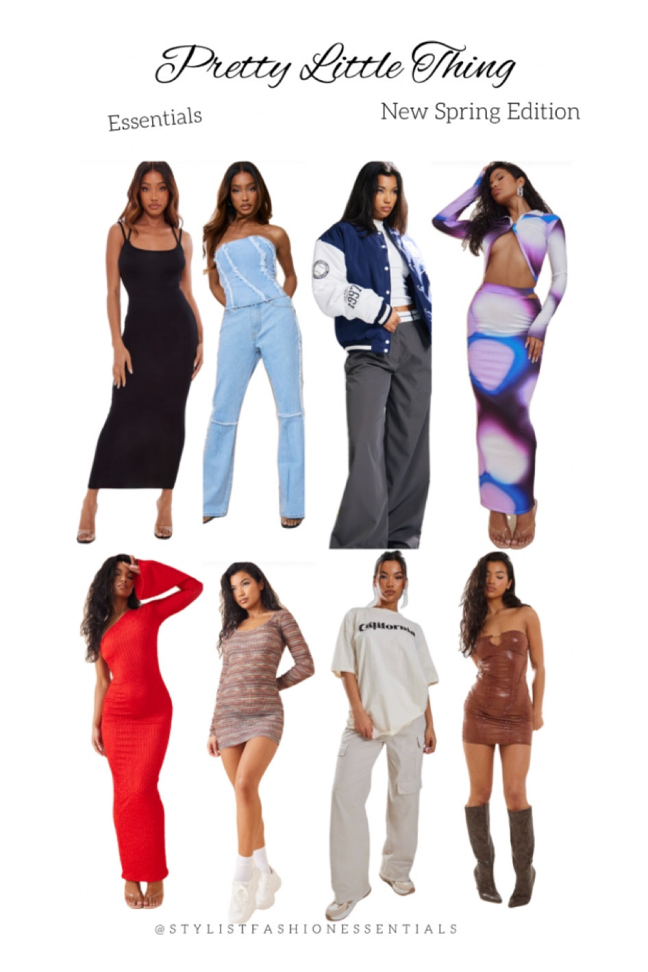 Pretty Little Thing’s latest, must have Spring edition 🤍🥂 Outfit for every occasion x

Cargo pants
Jeans
Denim jeans
sale

Spring dresses 
Spring outfits
Spring skirts
Spring outfit inspo
Dresses


Bikini 
Women’s swimwear 
Swimwear

Easter
Spring outfit
Vacation outfit 
at Patrick’s day
Wedding guest 
Maternity
Bedroom
Easter dress

#LTKFestival #LTKbeauty LTKFind#LTKFit#LTKAustralia#LTKEurope#Cozy#Dress#Seasonalfashion#fashion#womensfashion#weddingguest#Plussize#Springoutfits#Spring#Outfit#Sale#limited#musthave#LTKSale#LTKWorkwear#LTKcurves#LTKStyletip#LTKTravel#LTK#Jacket#Love#vacation#Blazer#Springbreak#Floraldress#Resortoutfit#vibrantoutfit #LTKunder50#Weddingguest #Cargopants#Paris#Jordans #Perfume #LTKStylefit #Brown #Red #Blue #Purple #Blackdress

#LTKSeasonal #LTKunder50 #LTKunder100