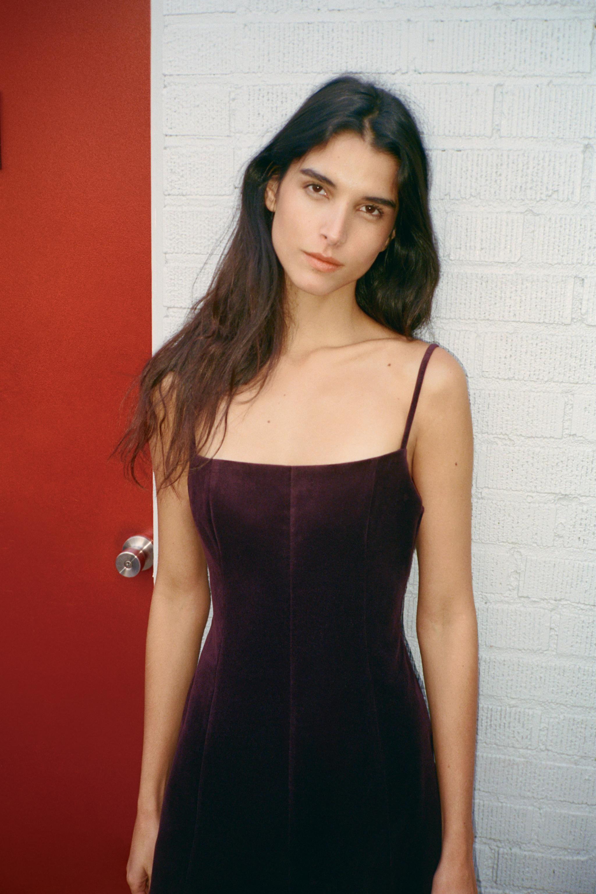 SHORT VOLUMINOUS DRESS | Zara US