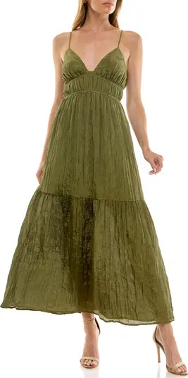 Cami Empire Waist Tiered Maxi Dress | Nordstrom Rack