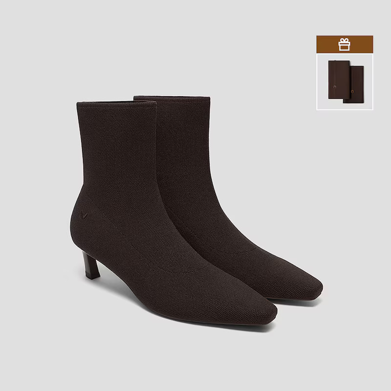2-in-1 Detachable Mid Heel Boots (Rita) | VIVAIA