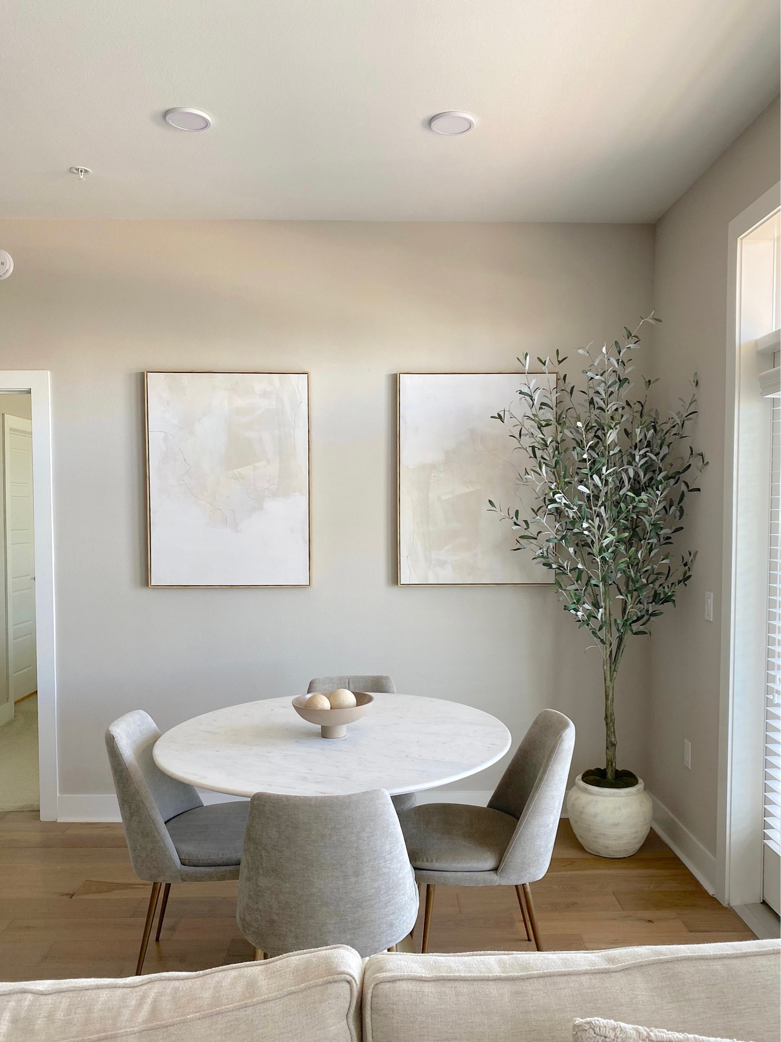 Christmas is put away and we feel clean and refreshed! 

Olive tree is sold out but you can turn on a ‘notify me’ when it comes back in stock! Linked similar 

#LTKstyletip #LTKhome